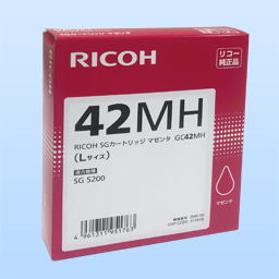 RICOH SGカートリッジGC42MH Lサイズ マゼンタ