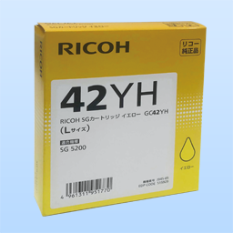 RICOH SGカートリッジGC42YH Lサイズ イエロー