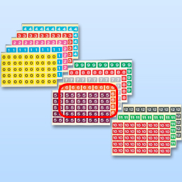 カラーナンバーラベル ラテラル CNL-L06 10シート/袋